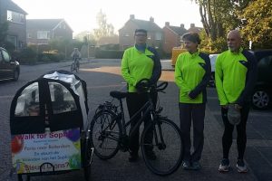 Run & Bike met bakfiets ondersteuning voor Sofia