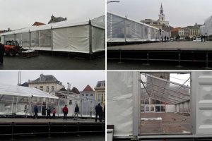 Regiokiek: Opbouw van de ijsbaan in Bergen op Zoom