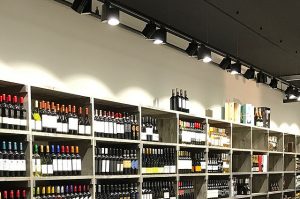 Nieuwe wijnwinkel duurzaam verlicht