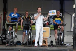 Spinning marathon tegen Cystic Fibosis haalt €1000 op